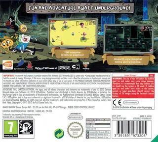 Adventure Time : Explore le donjon et POSE PAS DE QUESTION ! - Dos