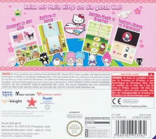 Le Tour du monde avec Hello Kitty et ses amis - Dos