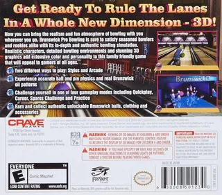 Brunswick Pro Bowling - Dos