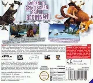 L'Age de Glace 4 : La Dérive des Continents - Jeux - Dos