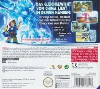 LEGO Legends of Chima - Laval's Journey - Dos