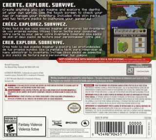 Minecraft - New Nintendo 3ds Edition - Dos