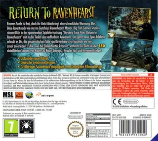 Mystery Case Files: Return to Ravenhearst - Dos
