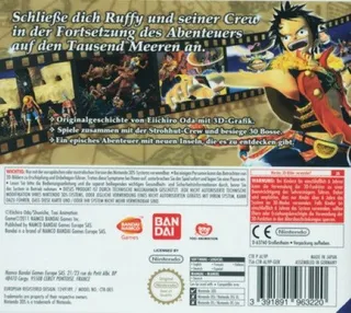 One Piece Unlimited Cruise Sp 2 - Dos