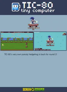 Pokey the Golden Hedgehog 2 Alpha 2 - Dos