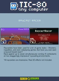 Raycast Racer - Dos