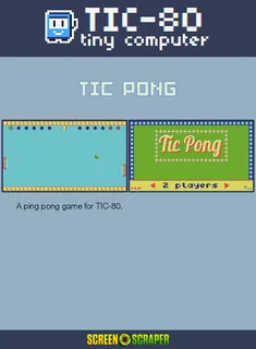 Tic Pong - Dos