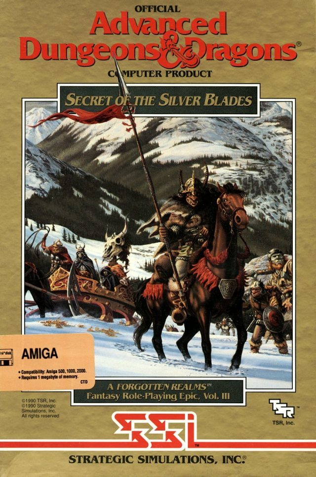 Advanced Dungeons & Dragons - Secret of the Silver