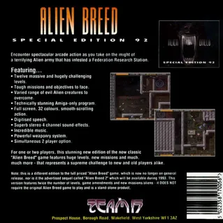 Alien Breed - Special Edition 92 - Dos