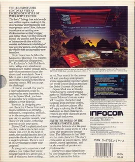 Beyond Zork - The Coconut Of Quendor - Dos