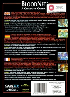 BloodNet - A Cyberpunk Gothic - Dos