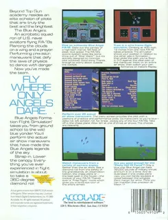 Blue Angels - Formation Flight Simulation - Dos