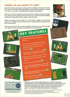 Brian Lara's Cricket 96 - Dos