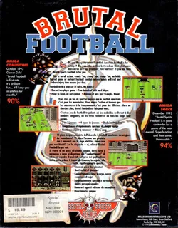 Brutal Football - Brutal Sports Series - Dos