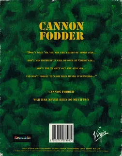 Cannon Fodder - Dos