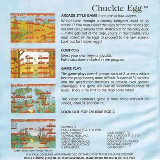 Chuckie Egg - Dos