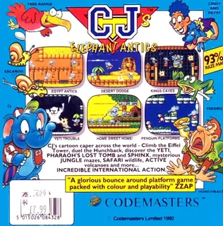 CJ's Elephant Antics - Dos