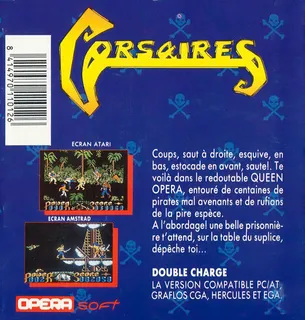 Corsaires - Dos