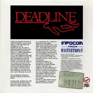 Deadline (Infocom) - Dos