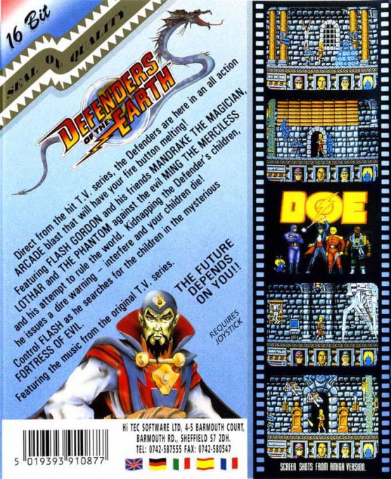 Jaquette arrière