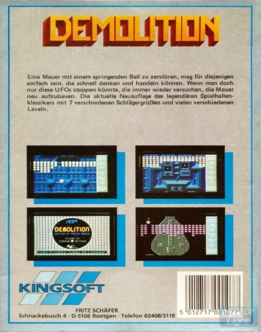 Jaquette arrière