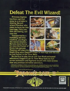 Dragon's Lair 2 - Time Warp - Dos