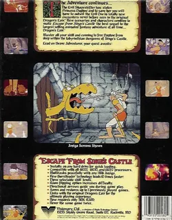 Dragon's Lair - Escape From Singe's Castle - Dos