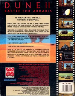 Dune II : La Bataille d'Arrakis - Dos