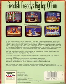 Fiendish Freddy's Big Top o' Fun - Dos