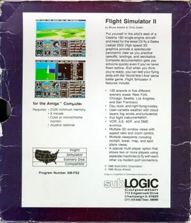 Flight Simulator II - Dos