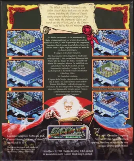 Hero Quest - Return Of The Witch Lord - Dos