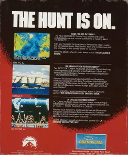 Hunt For Red October, The - The Movie - Dos