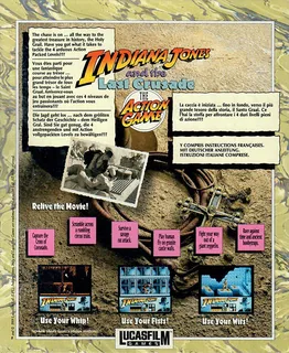 Indiana Jones And The Last Crusade - The Action Game - Dos