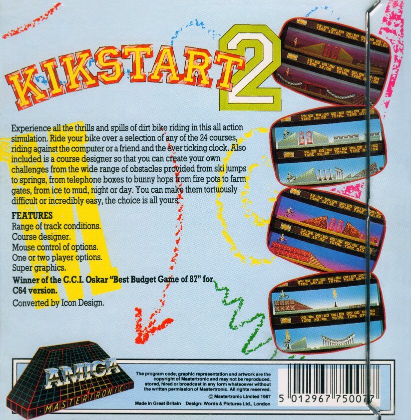 Kikstart 2 - Dos