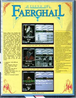Legend Of Faerghail - Dos