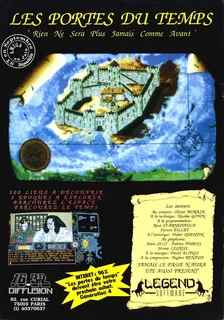 Les Portes du Temps - Dos