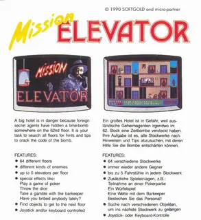 Mission Elevator - Dos