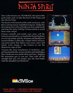 Ninja Spirit - Dos