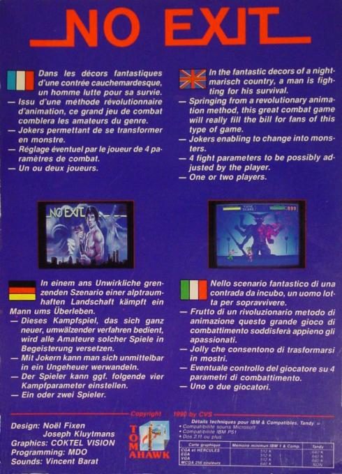 Jaquette arrière