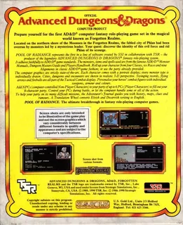 Pool of Radiance - Dos