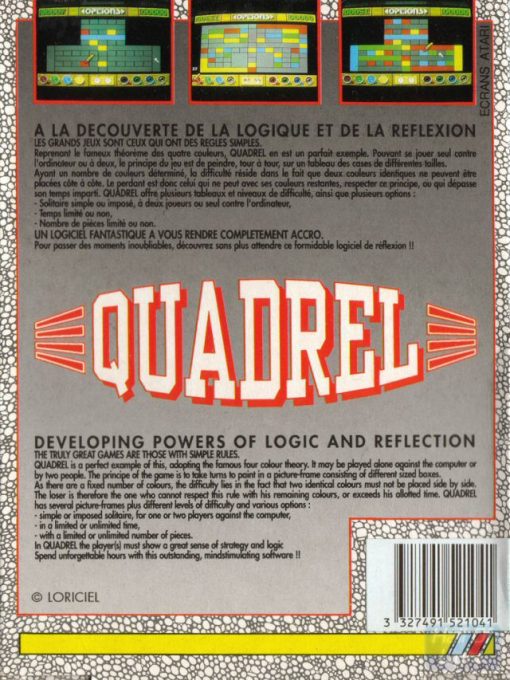 Jaquette arrière