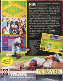 R.B.I. Baseball - Dos