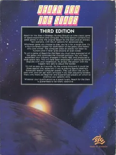 Reach for the Stars - The Conquest of the Galaxy - Third Edition - Dos
