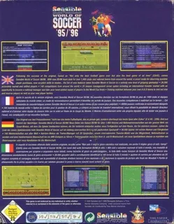 Sensible World of Soccer '95-'96 - European Championship Edition - Dos