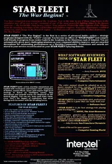 Star Fleet 1 - The War Begins! - Dos