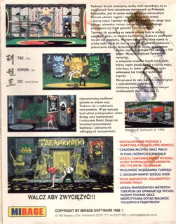 Super Taekwondo Master - Dos