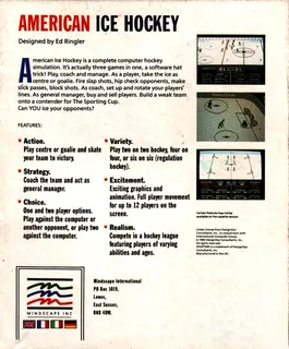 Superstar Ice Hockey - Dos