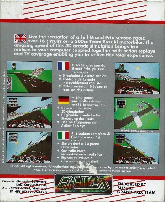 Jaquette arrière