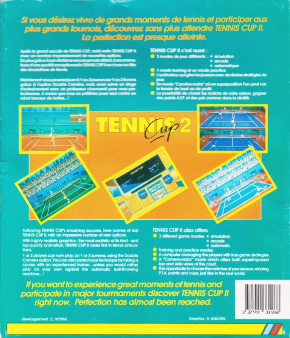 Tennis Cup 2 - Dos