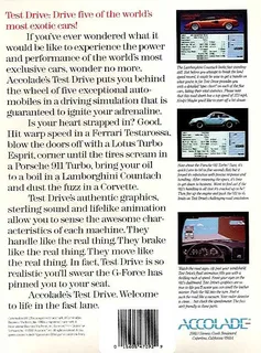 Test Drive - Dos